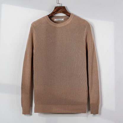 Thomas – Men's Knit Sweater with Crew Neck