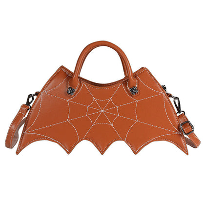 Robyn – Shoulder Bag with Spider Web Design for Halloween