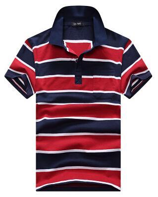 Damon – Striped Men's Polo Shirt