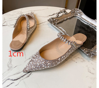 Tracy – Elegant Shoes with Rhinestones and Pearls