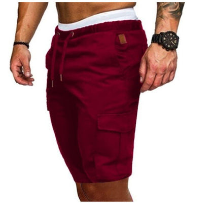 Howard – Slim Elastic Men's Cropped Shorts