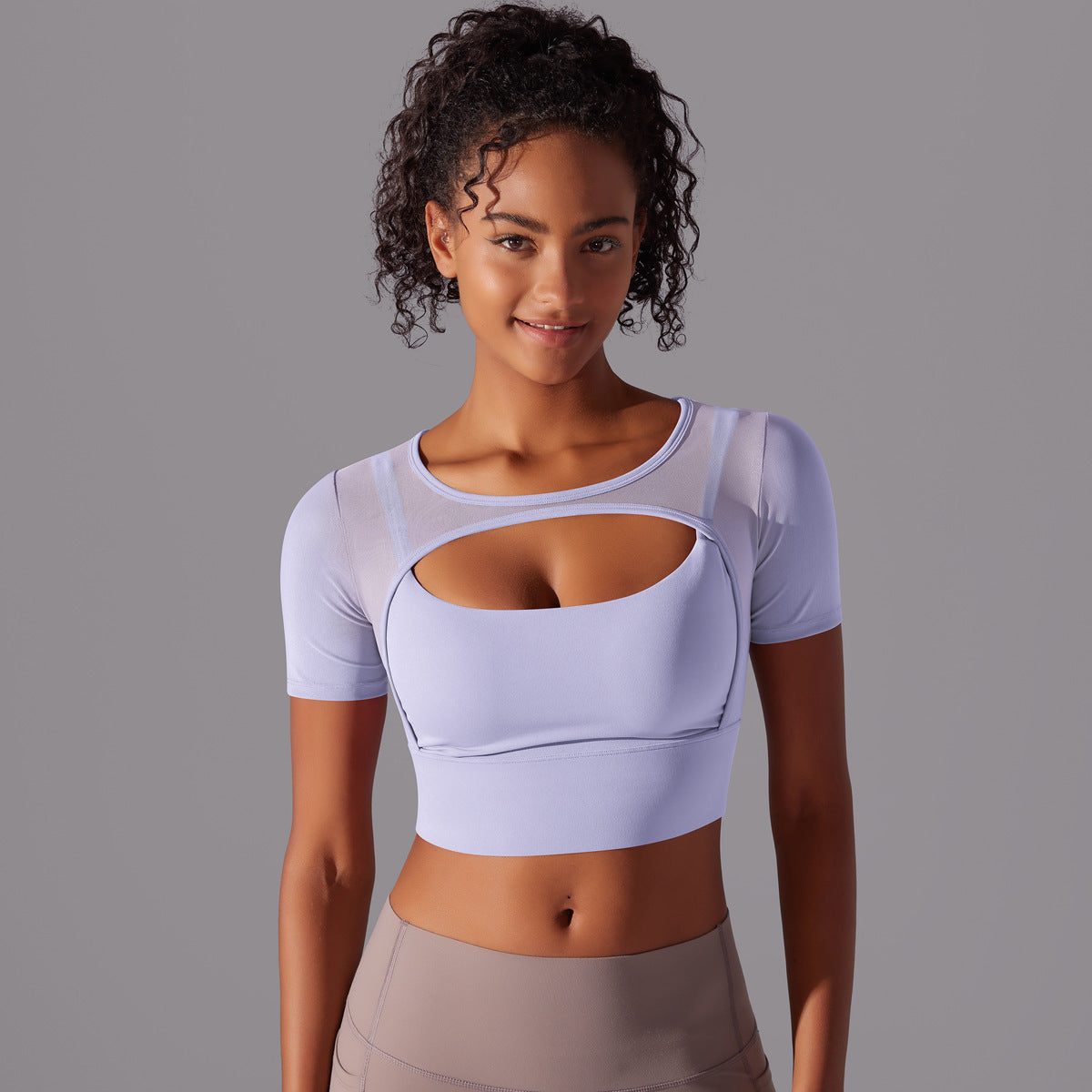 Deborah – Double Layered Yoga Top for Women