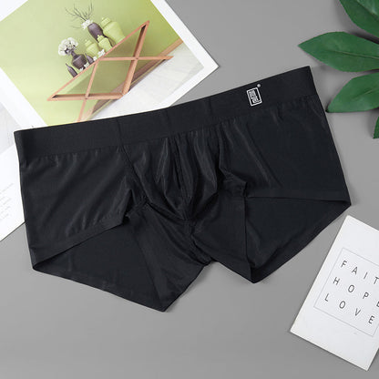 Stanley – Breathable Men's Summer Boxers in Ice Silk