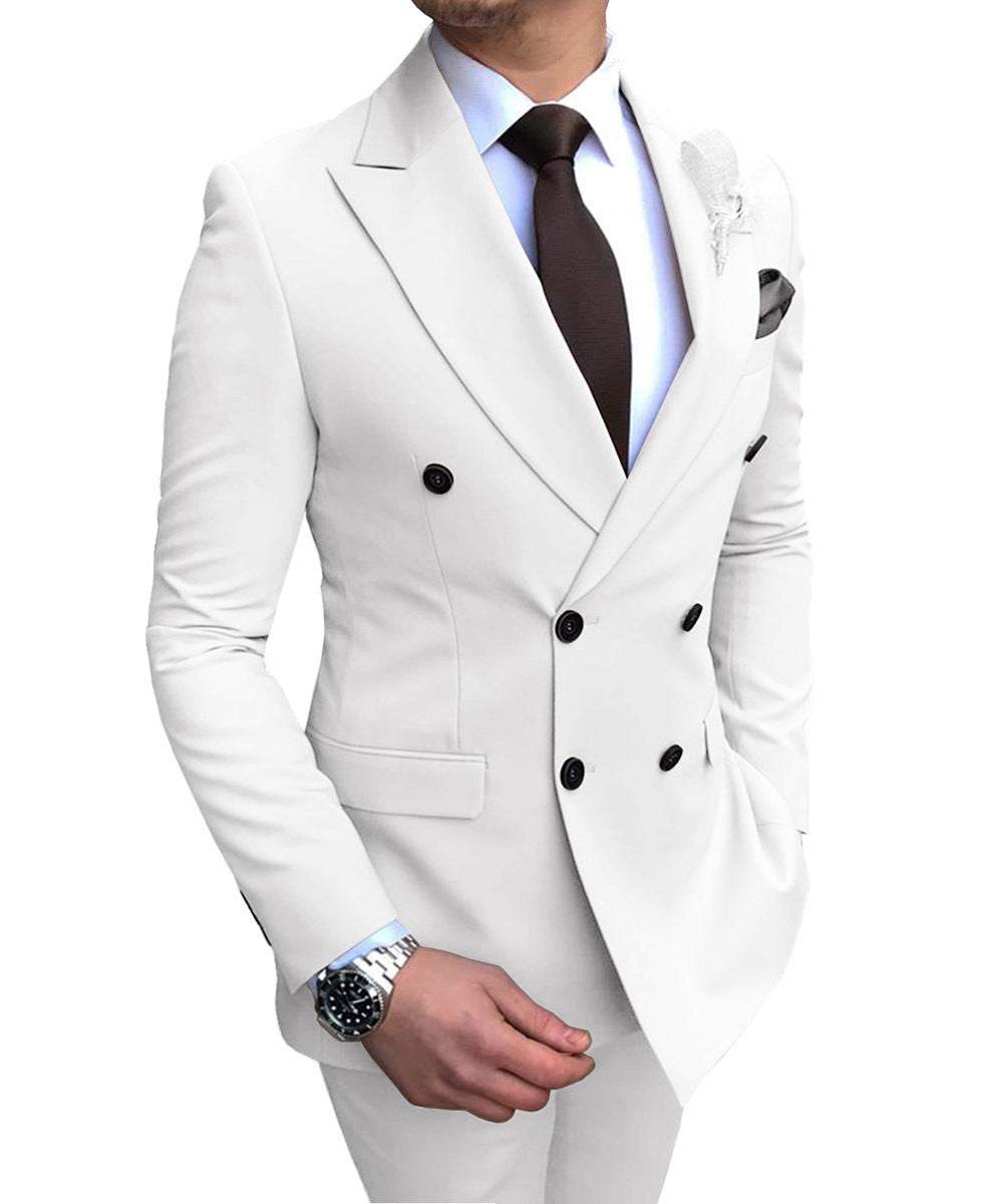 Owen – Double-Breasted Men's Suit for Wedding Guests