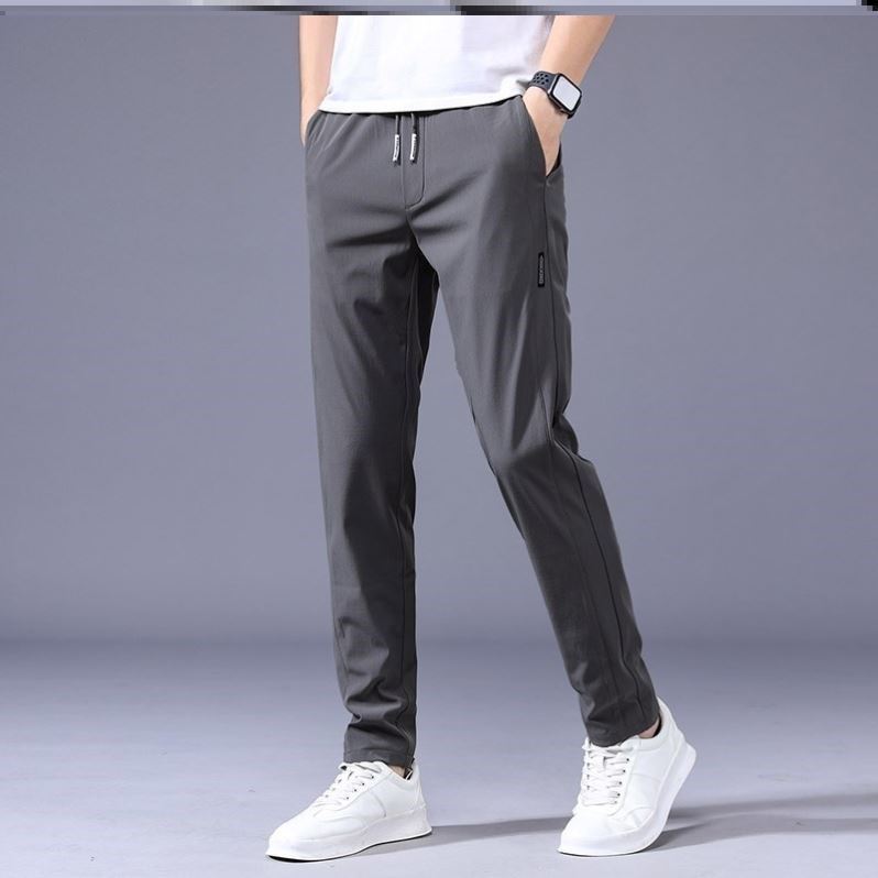 Matthew – Casual Men's Sweatpants with Drawstring in Korean Style