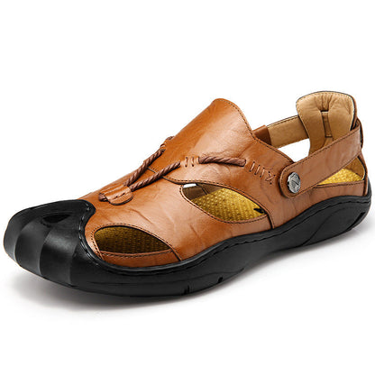 Phillip – Comfortable Men's Sandals in Vegan Leather