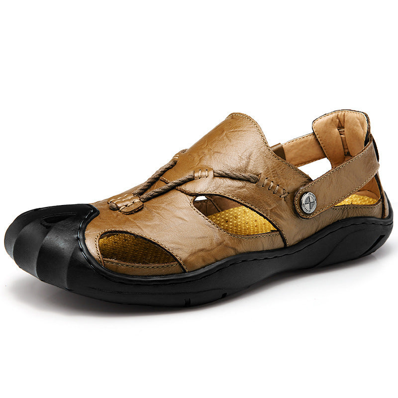 Phillip – Comfortable Men's Sandals in Vegan Leather