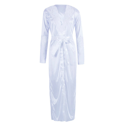 Barbara – Shiny Women's Nightgown in Plus Sizes