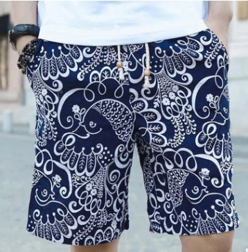 Nigel – Men's Linen Beach Shorts