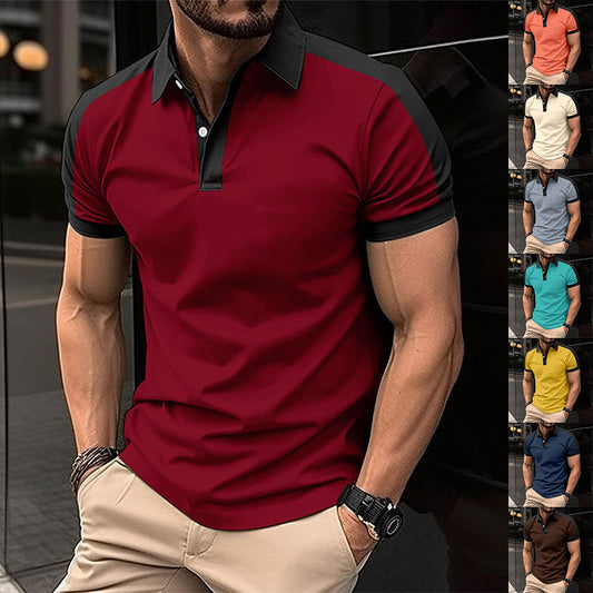 Cliff – Short-Sleeve Business Polo Shirt for Men