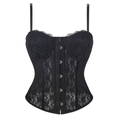 Natalie – Sexy Lace Waist-Slimming Corset with Breathable Material