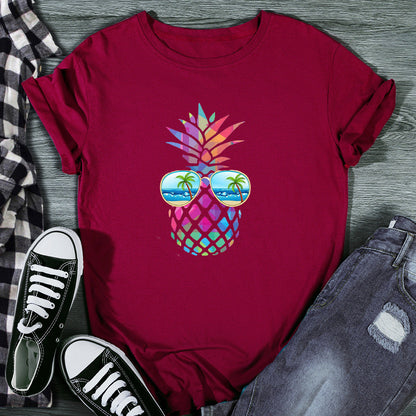 Judith – Women's T-Shirt with Eye Pineapple Design