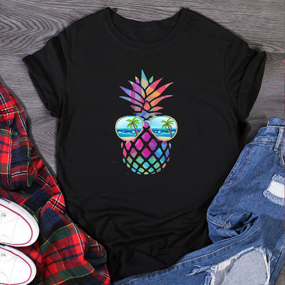 Judith – Women's T-Shirt with Eye Pineapple Design