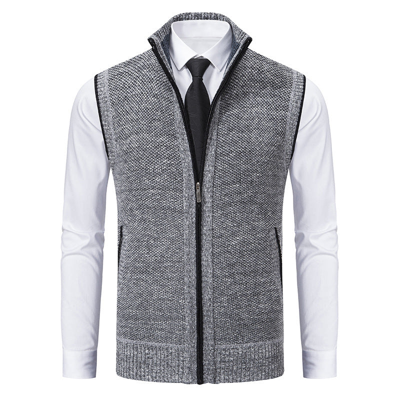 Warren – Men's Stand Collar Cardigan