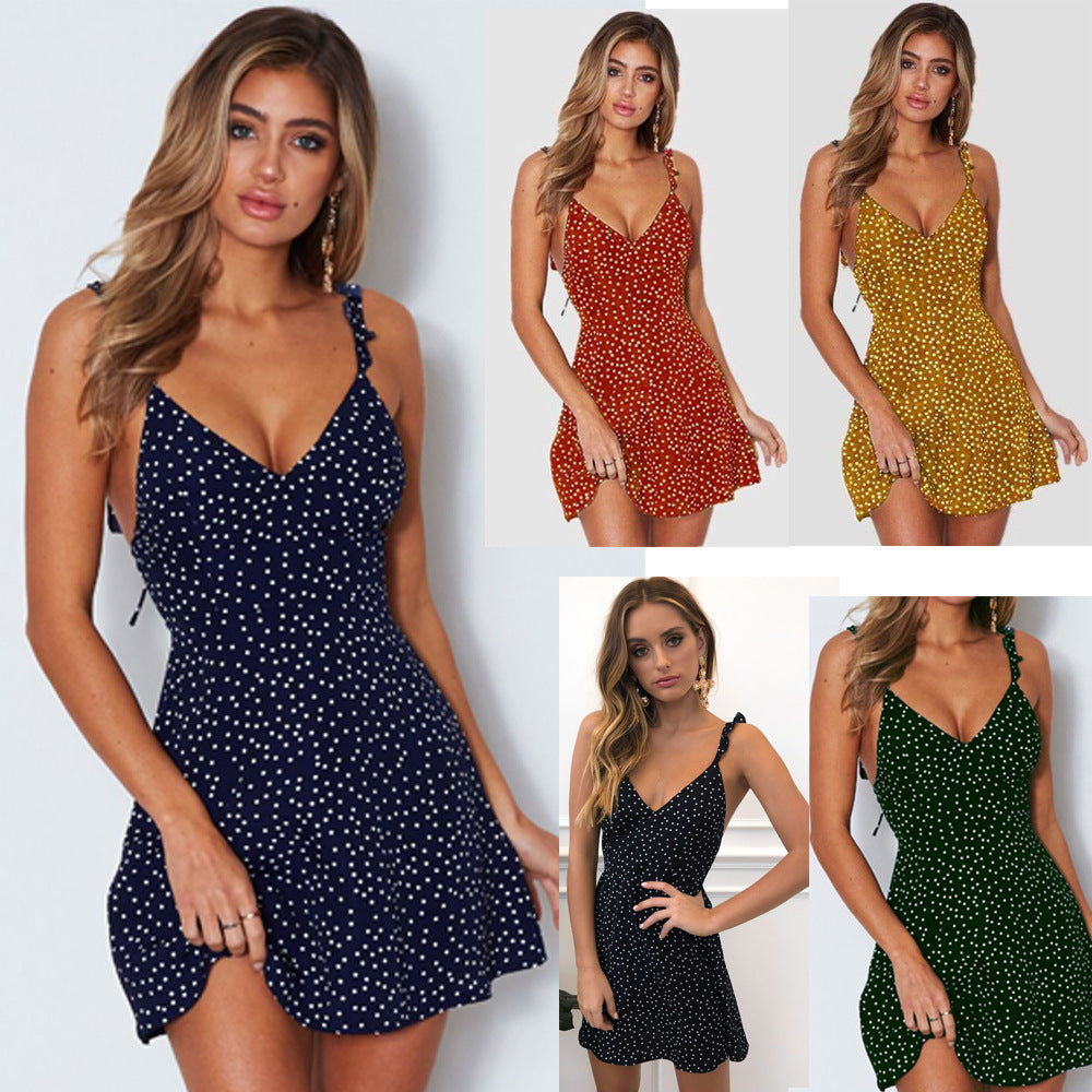 Karen – Polka Dot Beach Dress