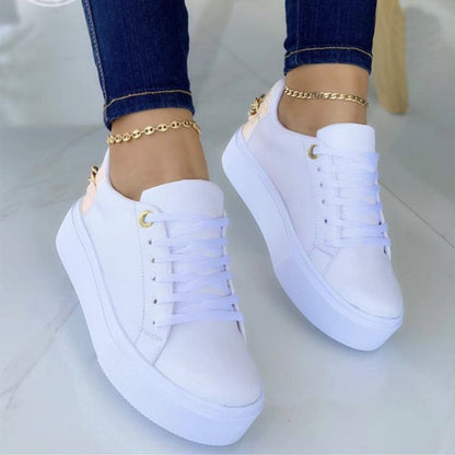 Catherine – Elegant Women's Sneakers in White