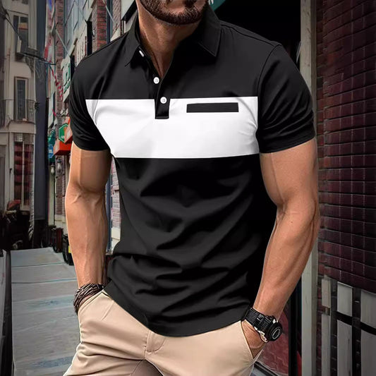 Dan – Men's Short Sleeve Polo Shirt