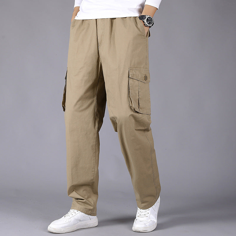 Wesley – Relaxed Straight Pants in Korean Style