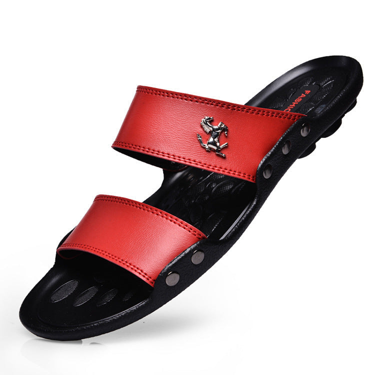 Terry – Men's Casual Slides in Premium Vegan Leather