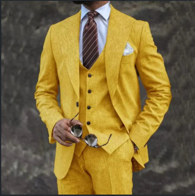 Julian – Three-Piece Men's Wedding Suit