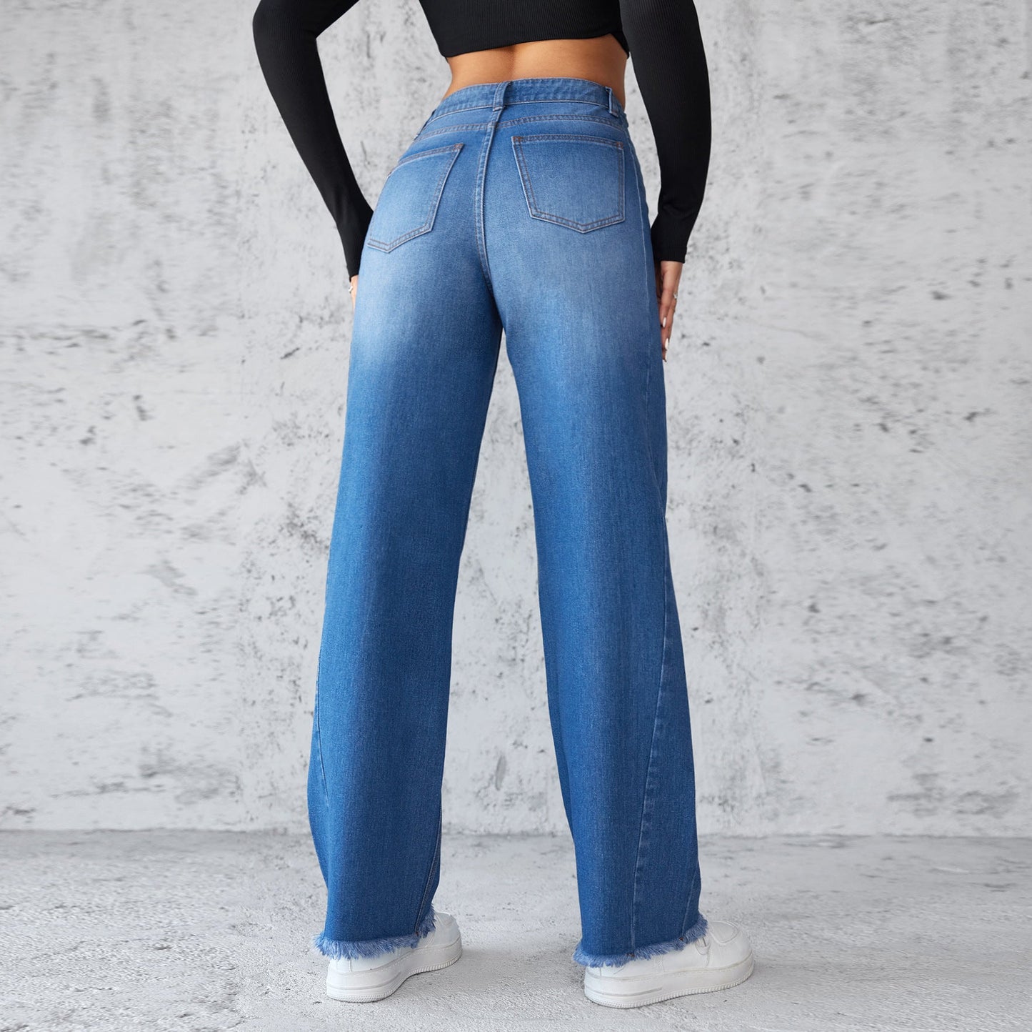 Holly – High-Waisted Straight-Leg Women's Jeans