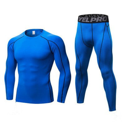 Frederick – Men's Compression Training Suit with Long Sleeve Shirt and Leggings