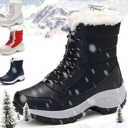 Sara – Warm Women's Snow Boots with Plush Lining