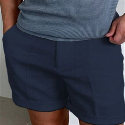 Roger – Men's Breathable Comfort Shorts with Slant Pockets