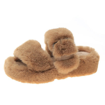 Jasmine – Fluffy Women's Slippers