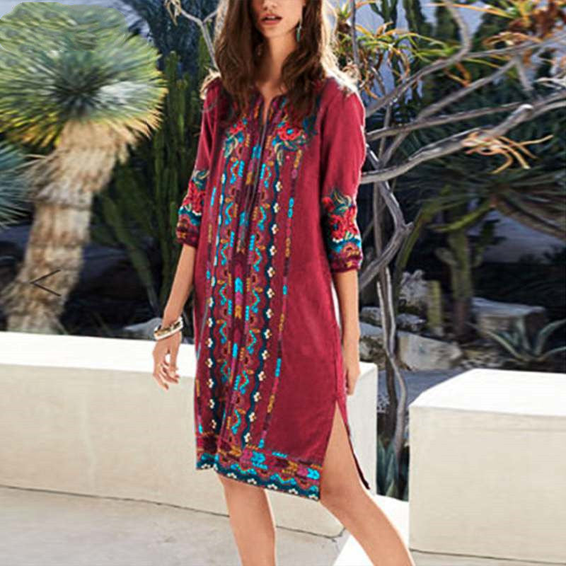 Phoebe – Boho Tunic Dress