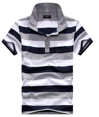 Damon – Striped Men's Polo Shirt