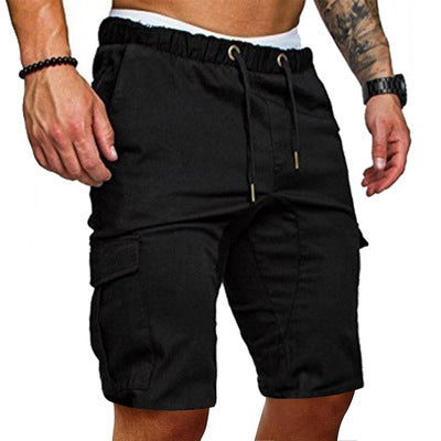 Howard – Slim Elastic Men's Cropped Shorts