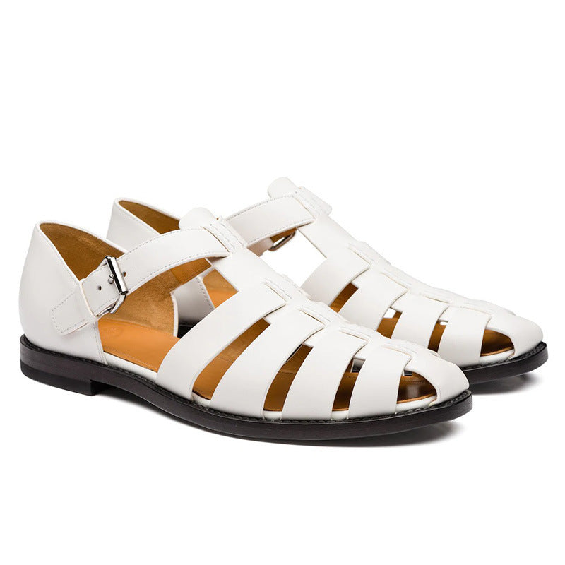 Clara – Color Block Women's Sandal in Vegan Leather