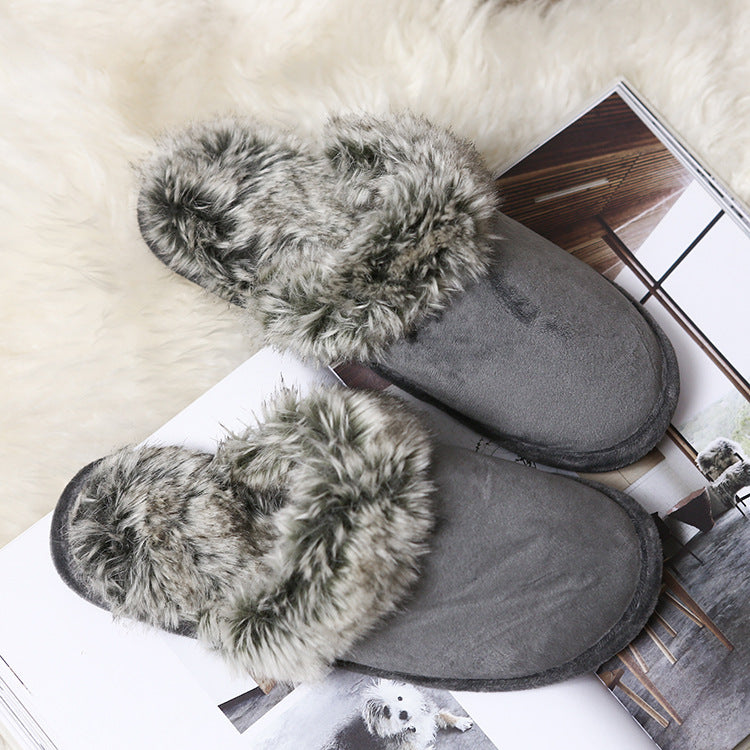 Sandra – Non-Slip Wool Slippers with Cotton Sole