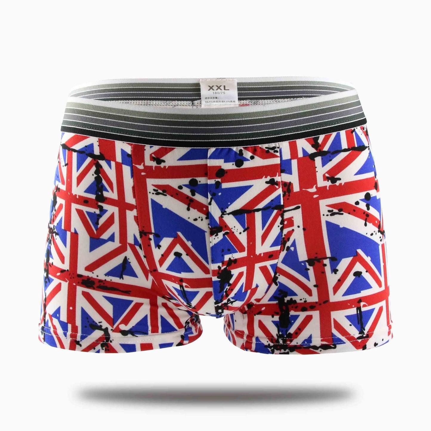 Gabriel – Men's Trendy Design Boxer Shorts in Milk Silk