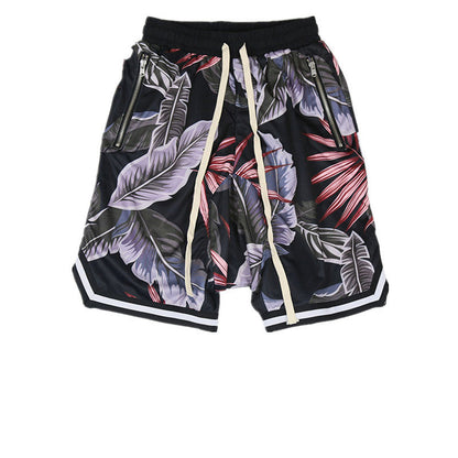 Damon – Hip Hop Men's Hawaiian Style Beach Shorts