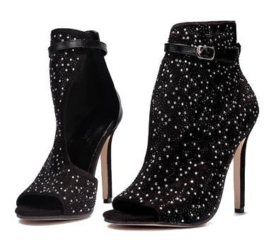 Faith – Crystal-Embellished High Heels