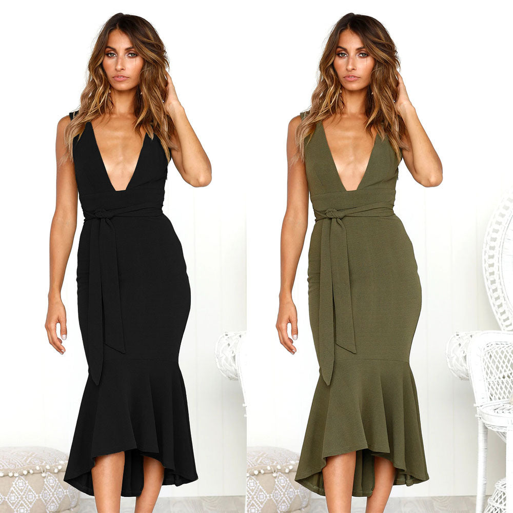 Hayley – Sexy Strapless Backless Tunic Dress