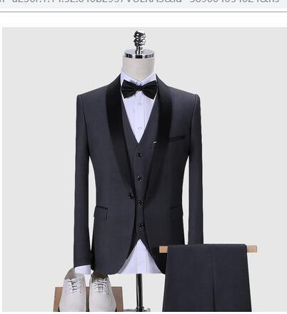 Barry – Elegant Three-Piece Men's Suit Set