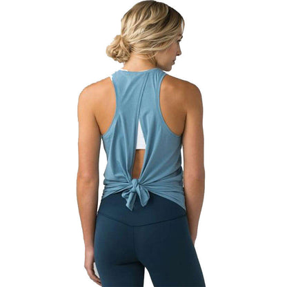 Amy – Backless Women's Workout Top