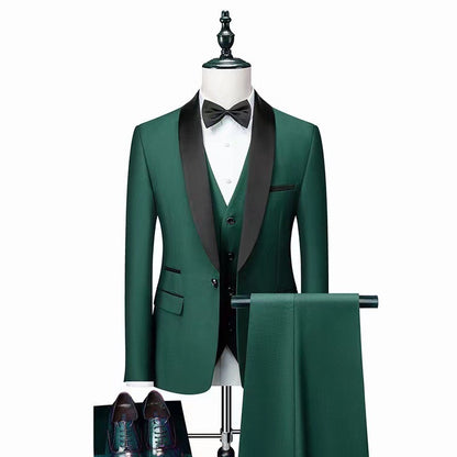 Karl – Elegant Men's Three-Piece Suit