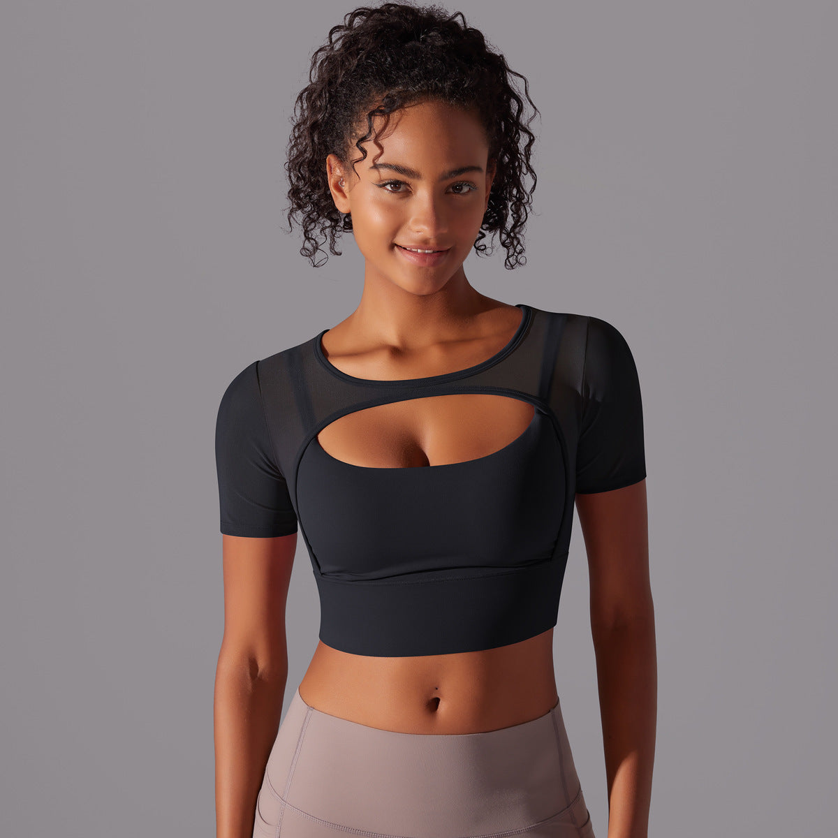 Deborah – Double Layered Yoga Top for Women