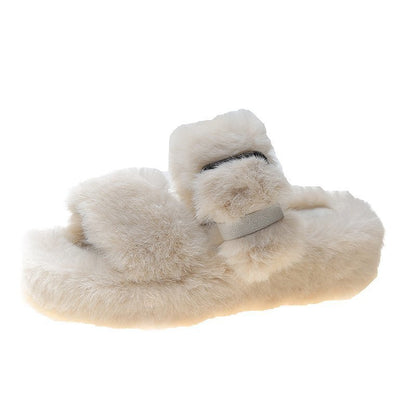 Jasmine – Fluffy Women's Slippers