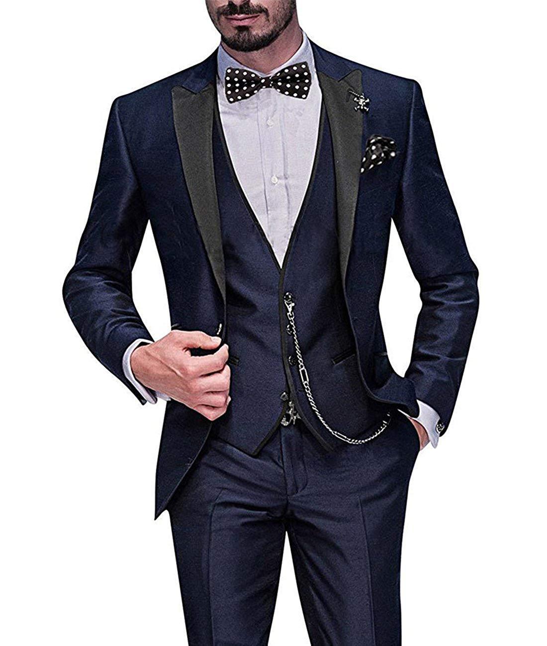 Joshua – Three-Piece Men's Suit for Weddings