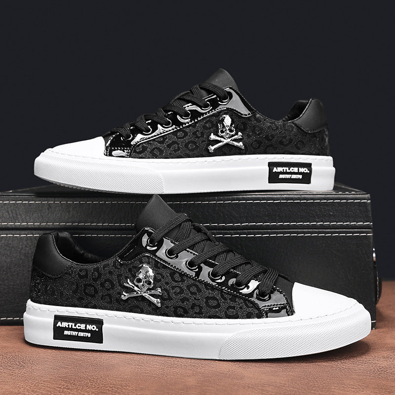 Elizabeth – Trendy Skull Sneakers for Women