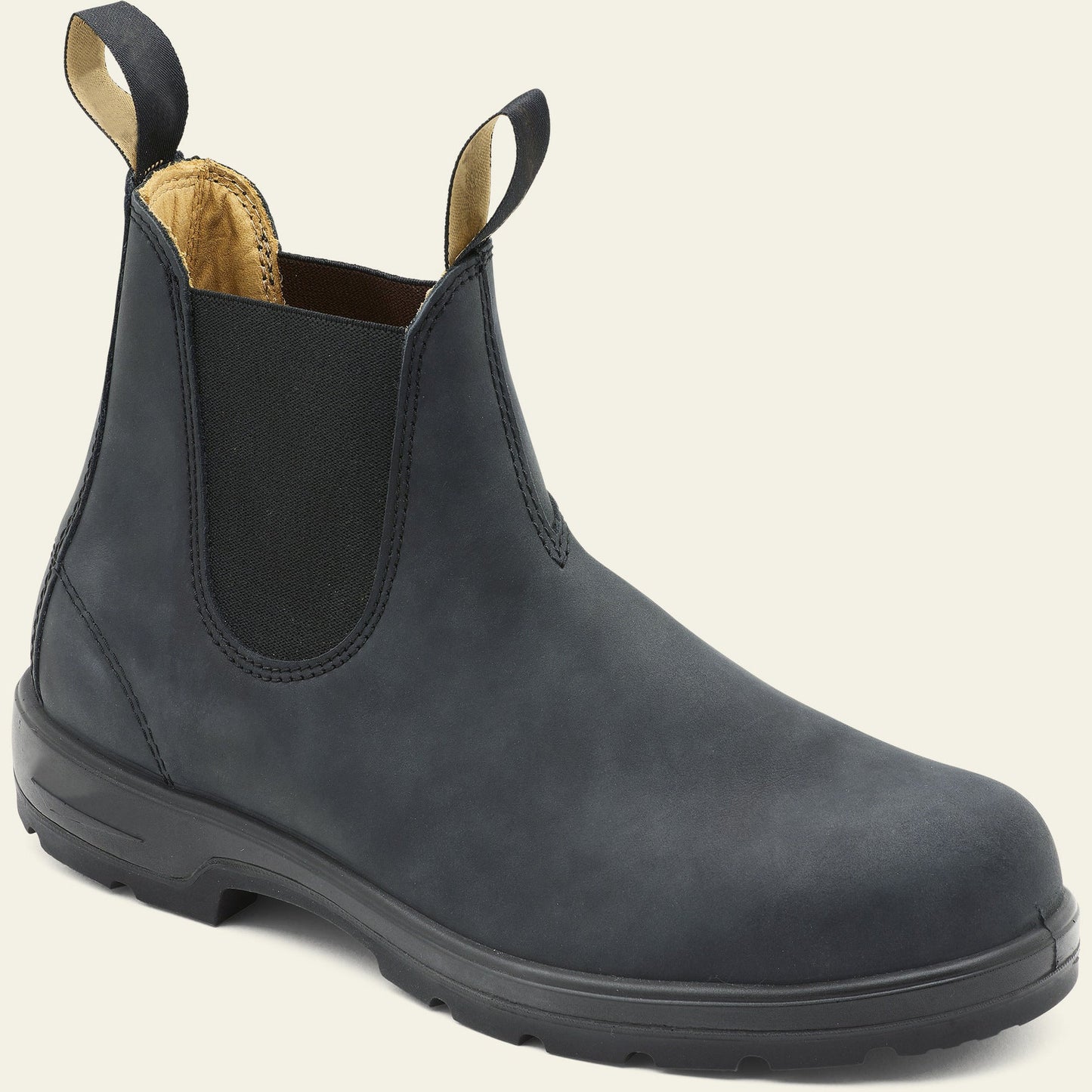 Dominic – Vintage Chelsea Boots in Premium Vegan Leather