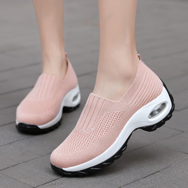 Tara – Breathable Women's Sneakers with Air Cushion and Thick Sole