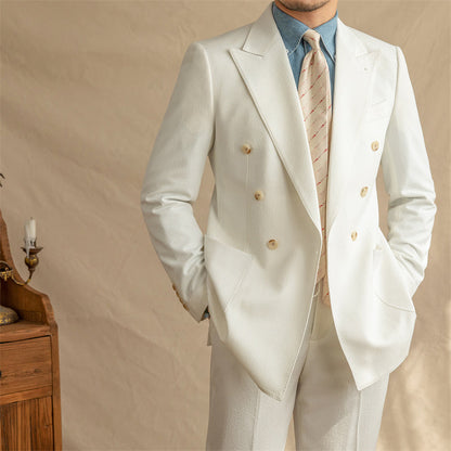 Jason – Men's Half-Lined Seersucker Suit