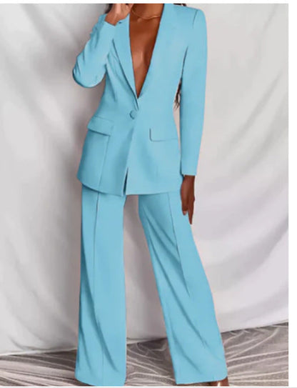 Rebecca – Elegant Women's Suit with Long Sleeves