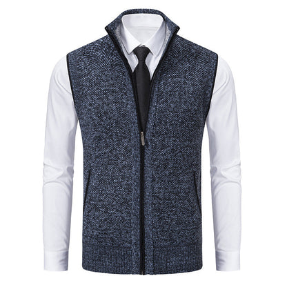 Warren – Men's Stand Collar Cardigan